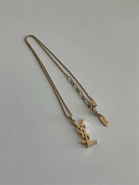 ysl 목걸이|YSL Jewellery .